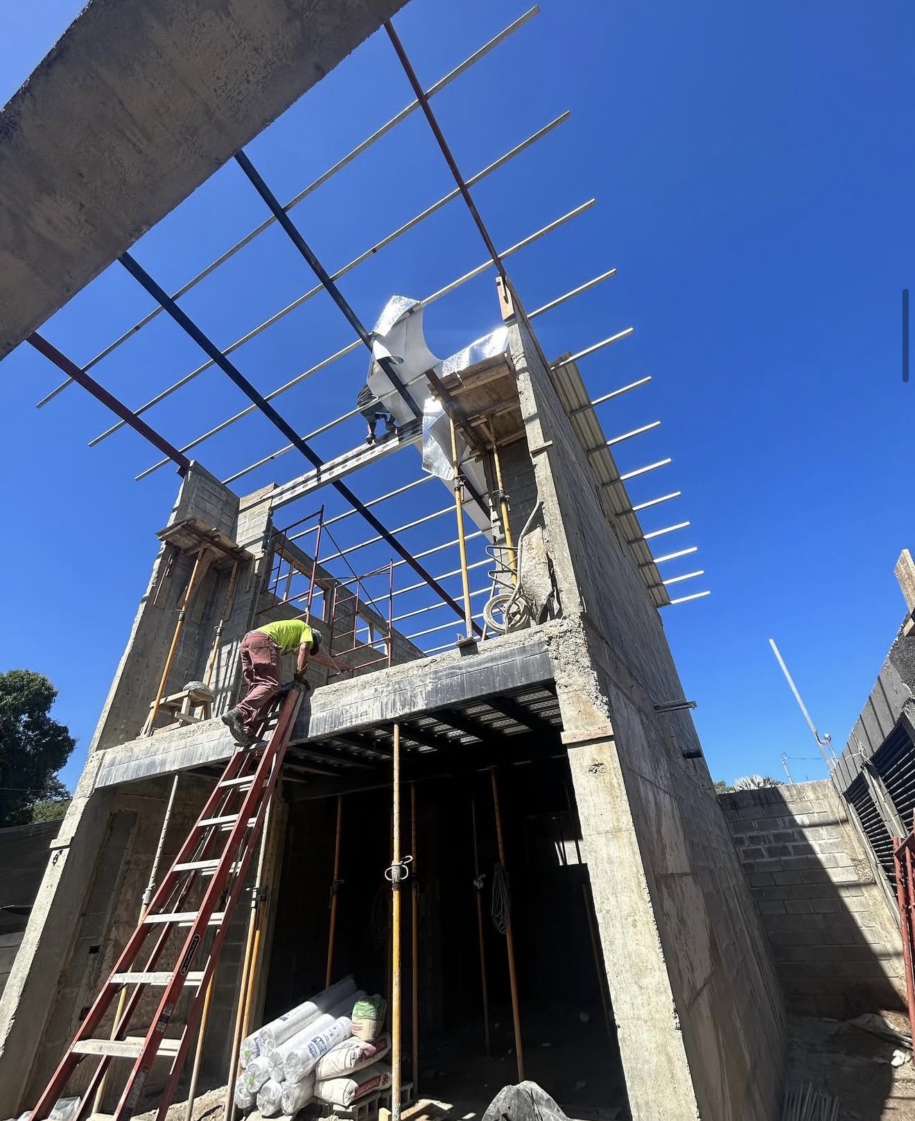 Concrete Structure Under Construction