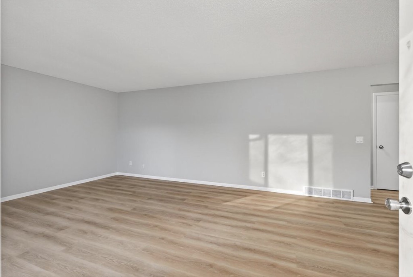 New Laminate Flooring in Room