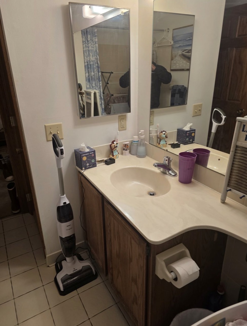 Bathroom Vanity Remodel — before