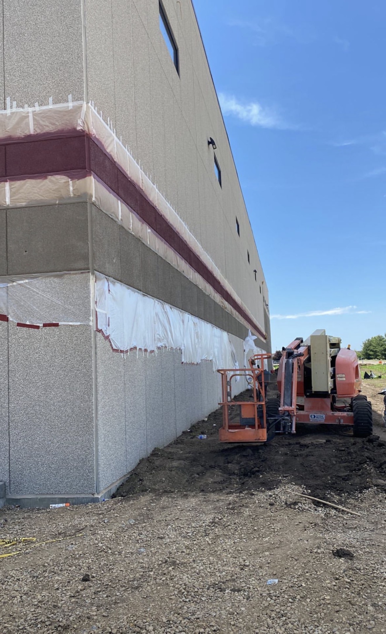 Commercial Building Exterior Painting