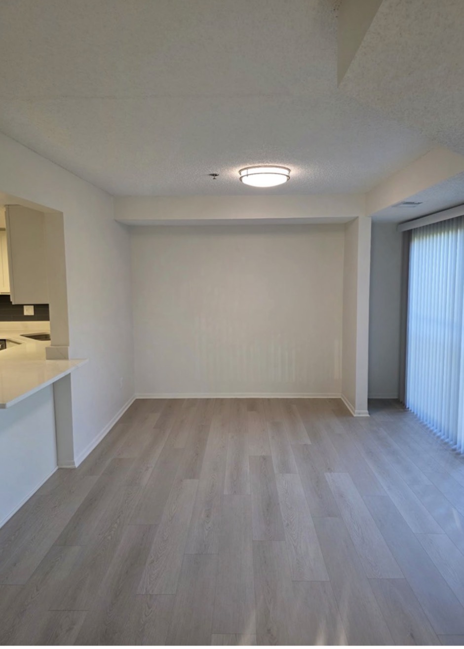 Newly Installed Laminate Flooring