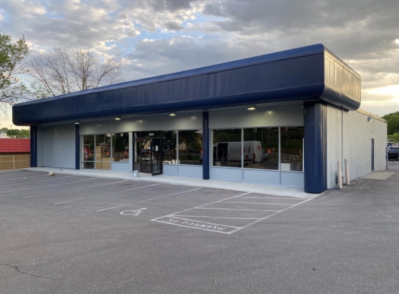 Commercial Building Exterior Renovation