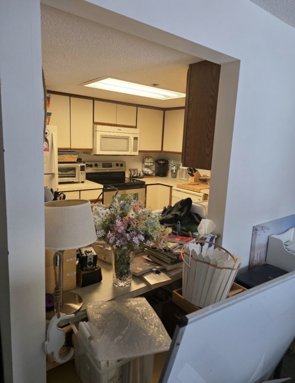 Kitchen Pass-Through Remodel — before