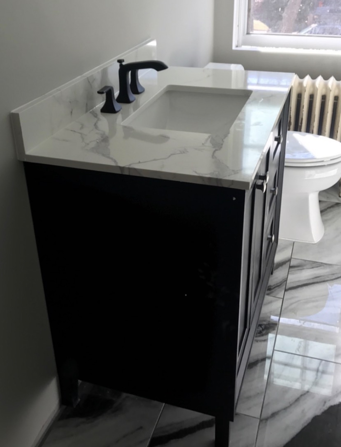 New Vanity, Sink, Faucet