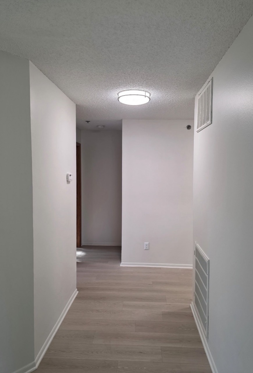 Apartment turnover — hallway