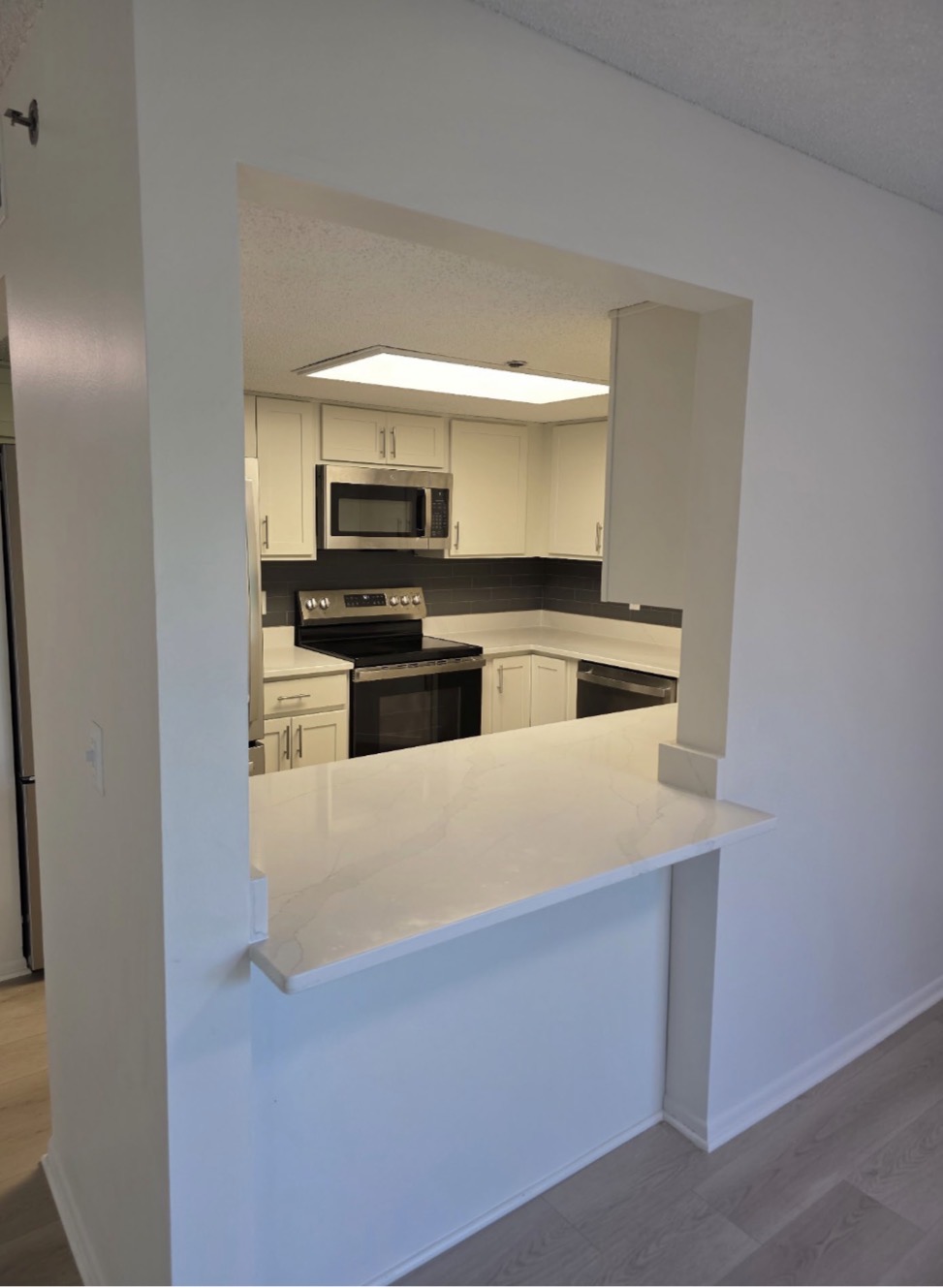 Kitchen Pass-Through Remodel — after